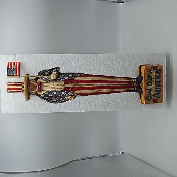 JIM SHORE God Bless America Uncle Sam figurine - Picture 14 of 14
